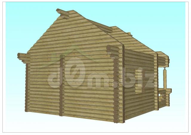 Готовый проект деревянного дома